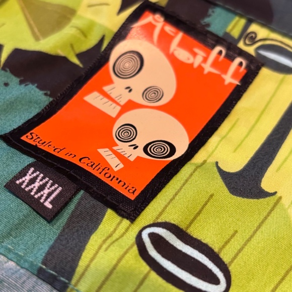 McBiff Disney Adventureland Inspired Men’s Aloha Shirt Size 3XL - Picture 3 of 5